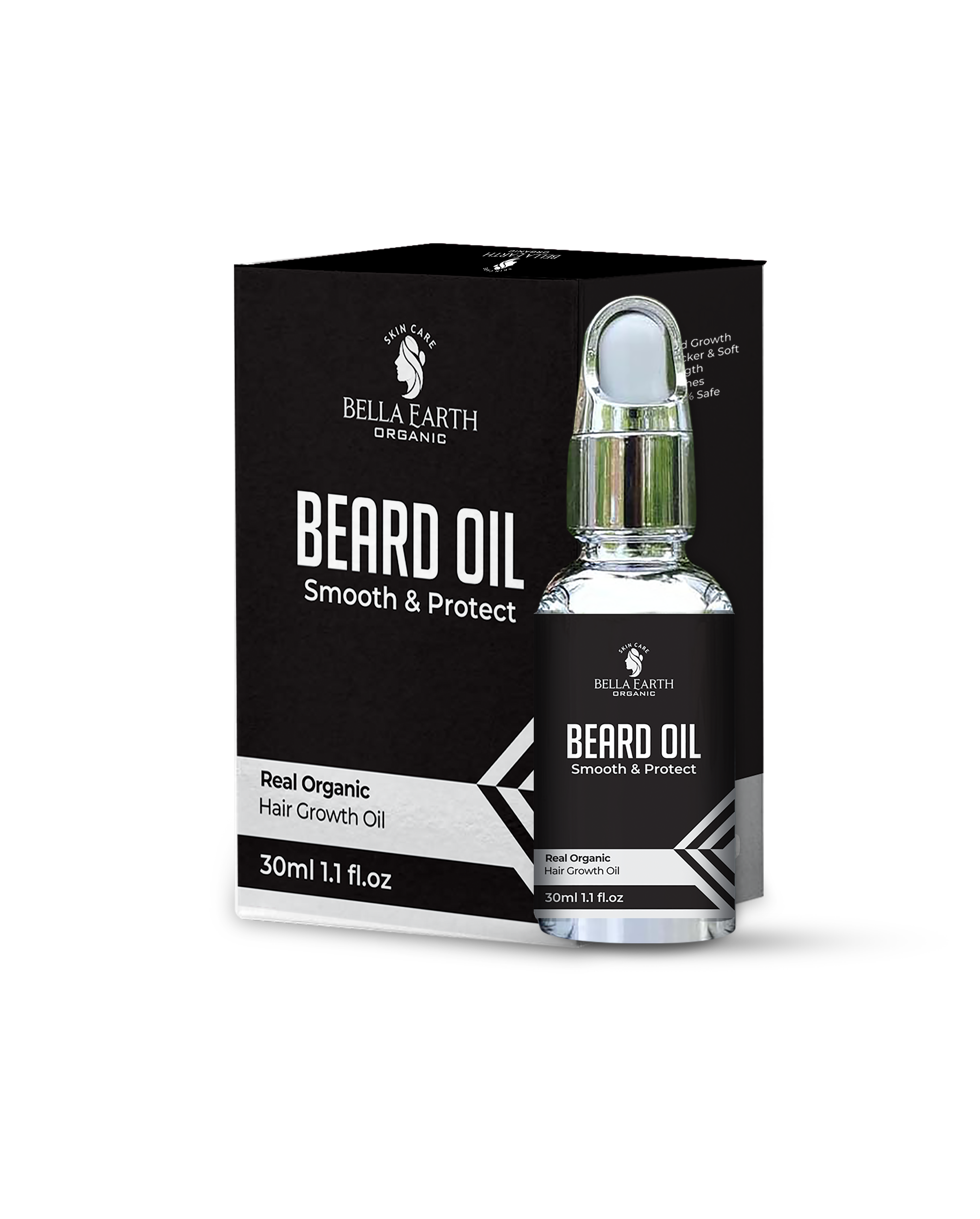 Beard Growth Oil - Bella Earth Organic